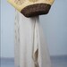 Flaxen linen flares / pants /split skirt Low Rise QK005