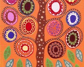 Ambrosino Original  Art Sunkist Tree