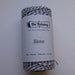 10 Yards of STONE - Gray and White Bakers Twine