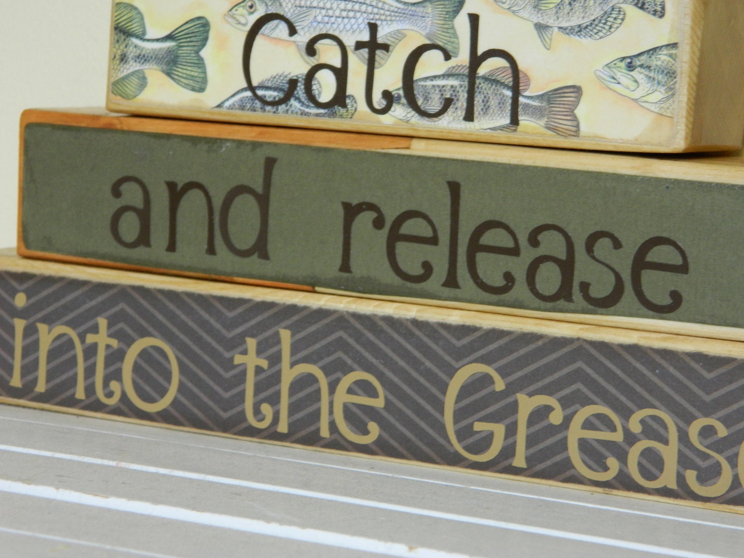 Father's day gift fishing theme cabin decor for the outdoors nature lover gift for Dad Father in law gift Last day to order June 1