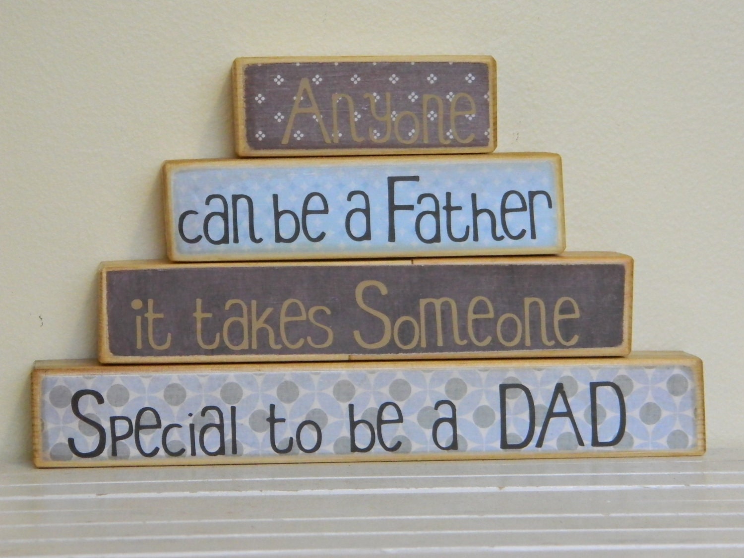 Fathers day Gift  anyone can be a father it takes someone special to be a dad Father in law gift last day to order June 1