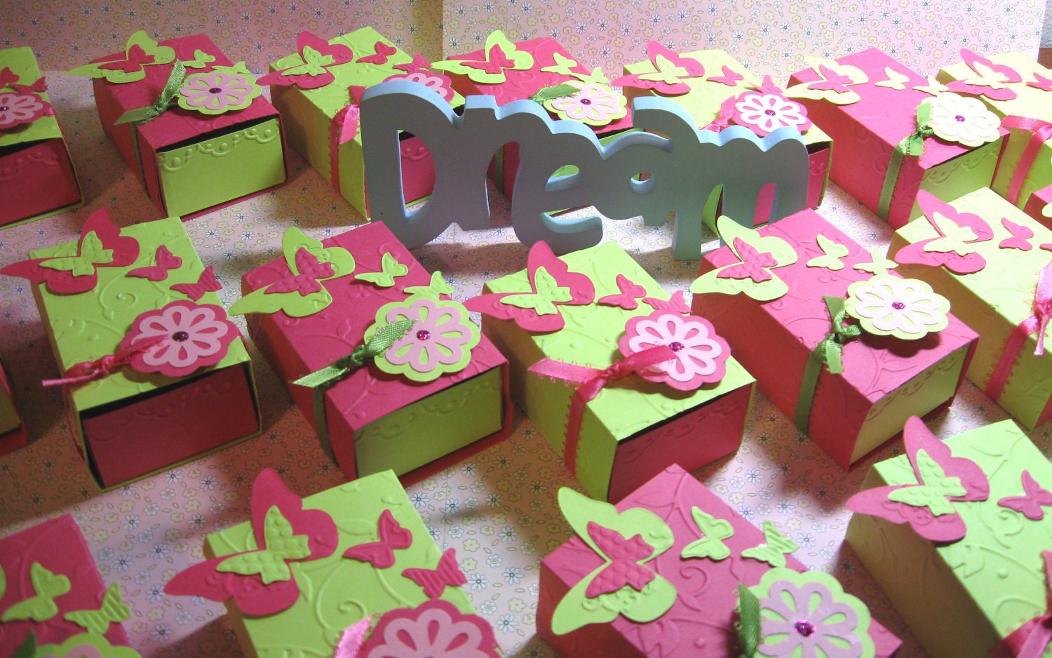 Party Favor Boxes or Matchboxes for birthday party baby shower bridal shower wedding