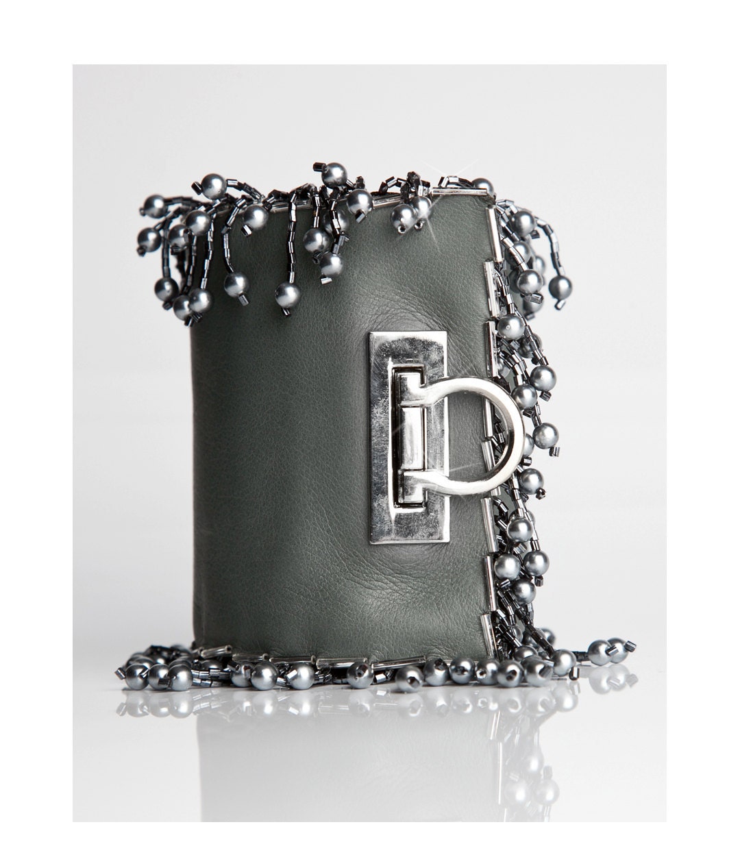 Silver Grey Neutral Pocket Bracelet - Moonbeams