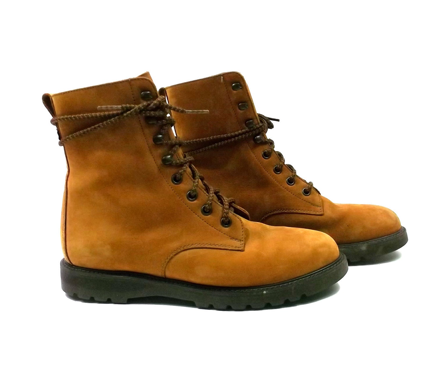 1980s Beautiful Hiking Boots // Calf Skin Soft by nanometer