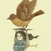 Original Illustration (Painting) - Midnight Travel by Amalia K - A4
