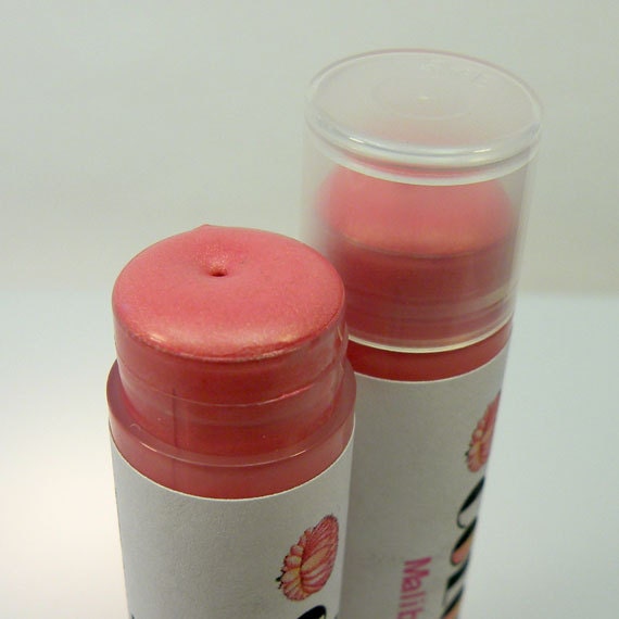 MALIBU Restorative Lipcolor in super-saturated, highly reflective, semi-opaque, shrimp pink, 5ml