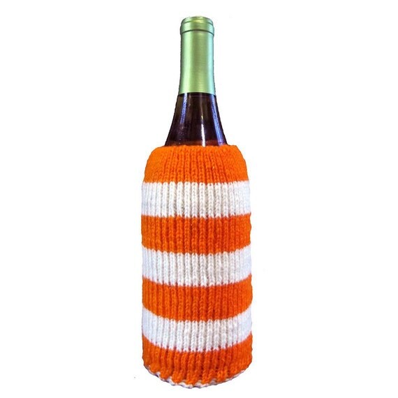 Oklahoma State Knit Wine Koozie by driggs100 on Etsy