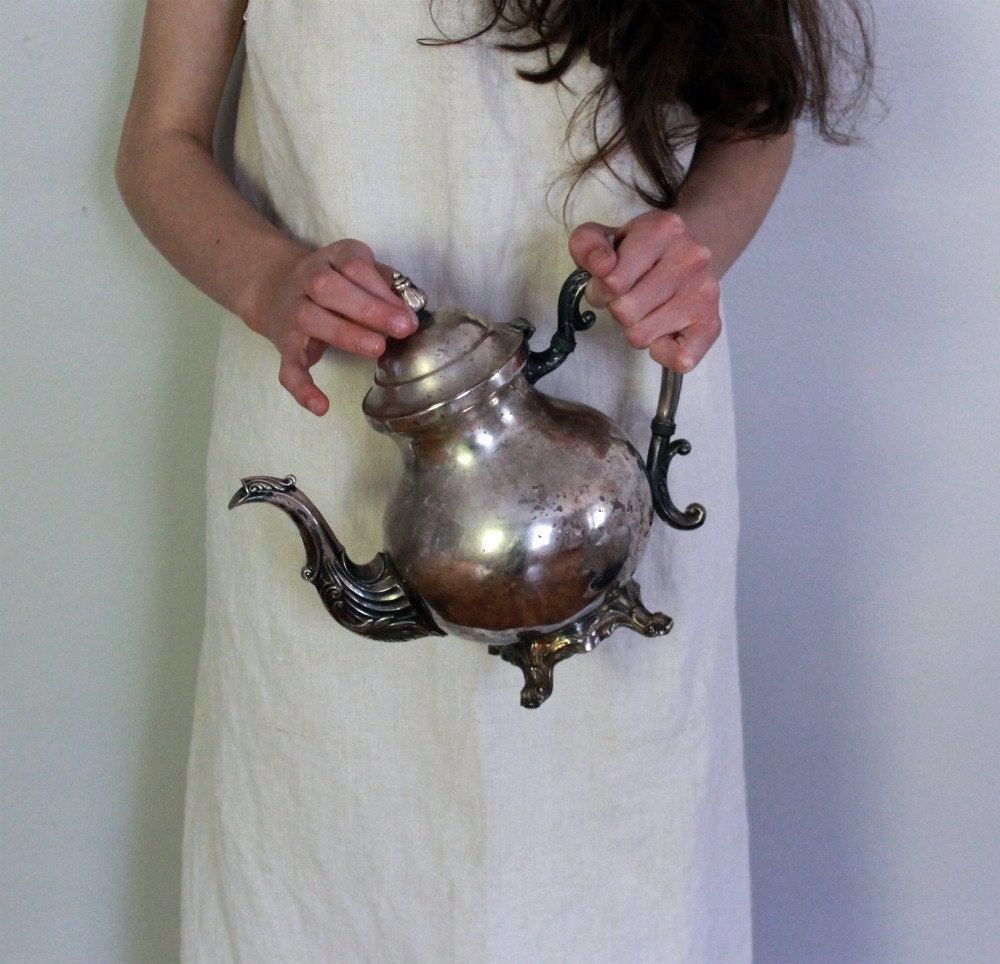 Vintage Silver Plate Teapot