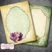 Vintage collage sheet ROMANTIC ELEGANCE, Printable images for gift tags, Shabby chic labels and decoupage