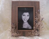 Scented Floral Wooden Picture Frame