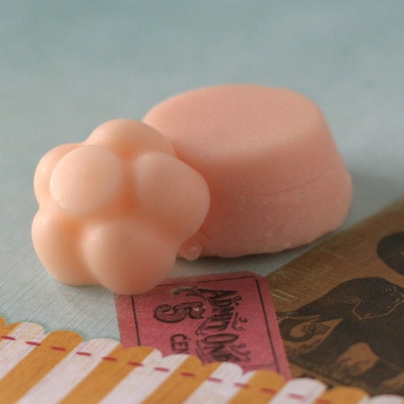 Pink Cotton Candy Travel Haircare - Shampoo bar and solid conditioner sampler