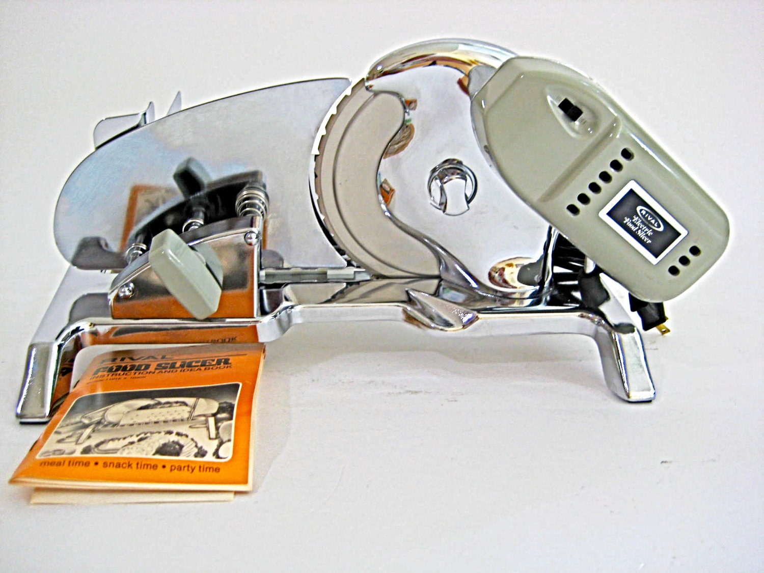 Rival Electric Food Slicer-Like New in box-never by KingOVintage