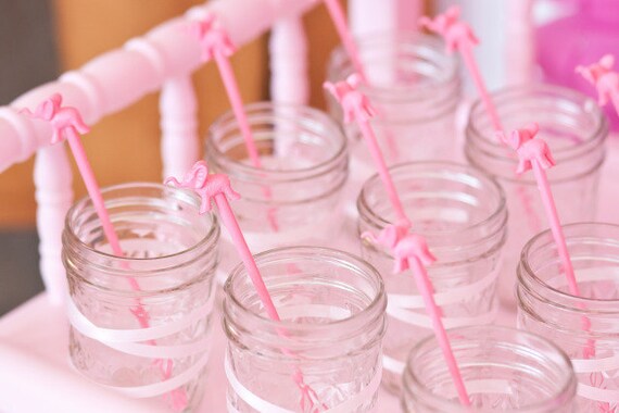 Glass vintage party glasses clear