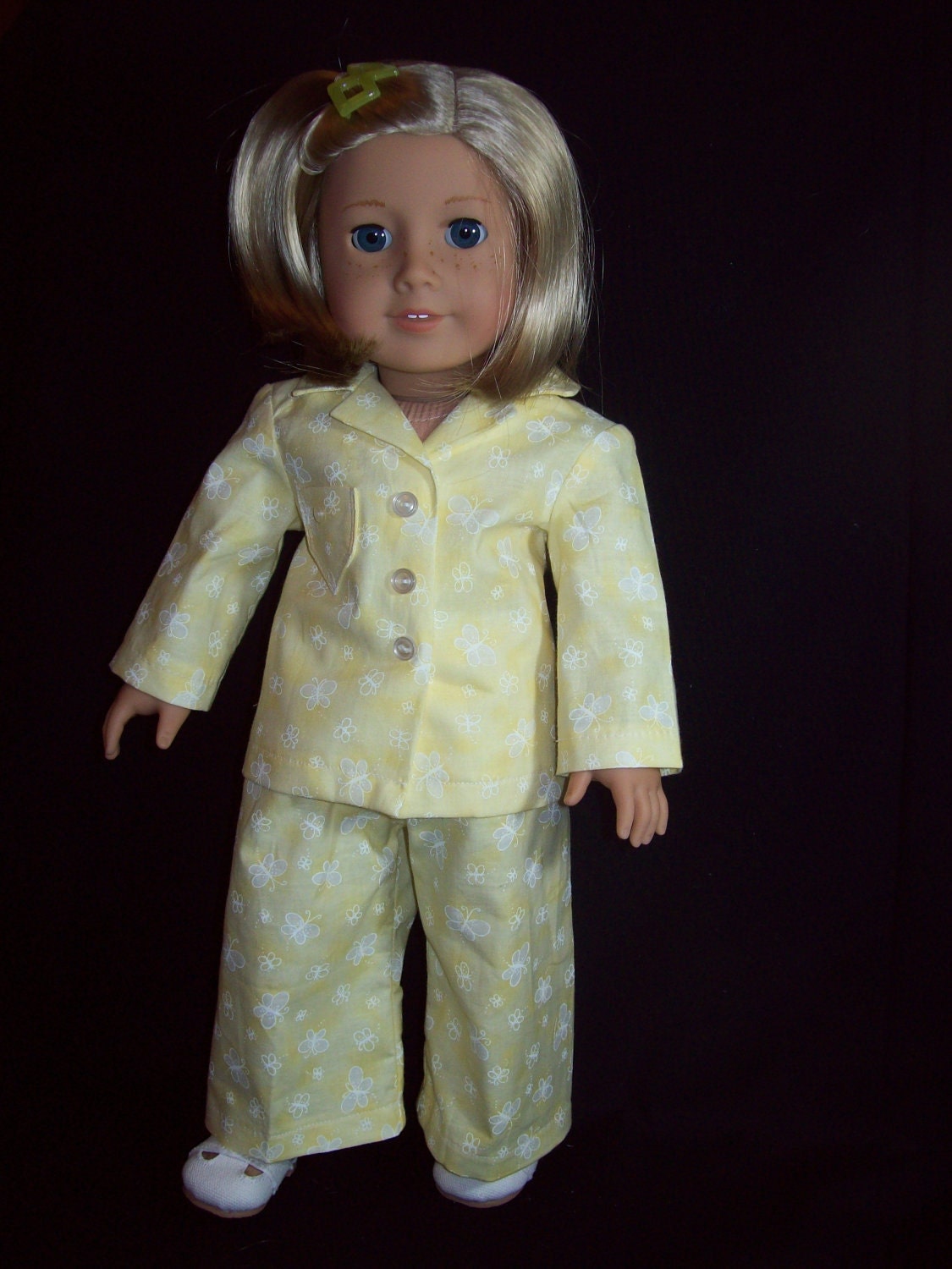 American Girl Doll Clothes.  18 inch doll Robe and PJ's.