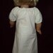 American Girl Doll Clothes  18 inch doll dress  Peasant style cotton muslim dress with embroidery trim.