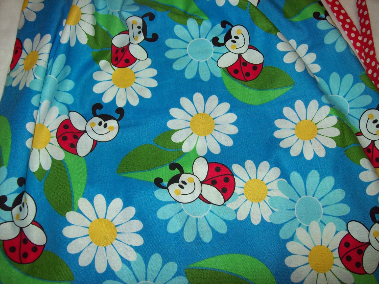 Girls ladybug capri set