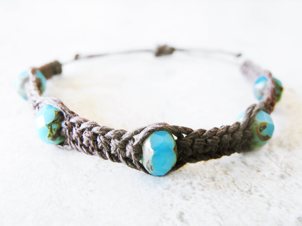 Daydreamer Fishbone Hemp Bracelet Hemp Jewelry by controversial