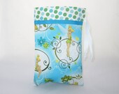 Tinkerbell Party Favor Bags / Tinkerbell Fabric Bags