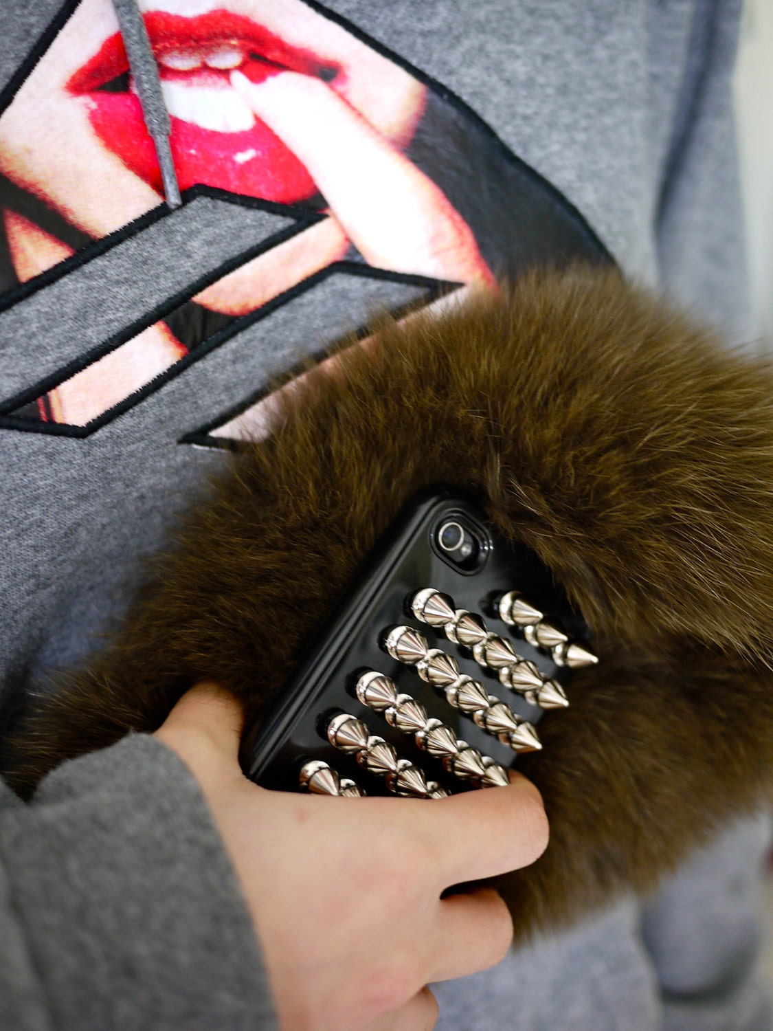 Spiked IPHONE 5 case
