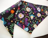 Dia de los Muertos Day of the Dead Dog Bandana Pet Scarf