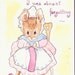 Birthday Card - Beatrix Potter style- watercolor