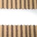 White kraft paper scalloped tape - 1 & 1/2 inch wide water activated tape - 9 yards