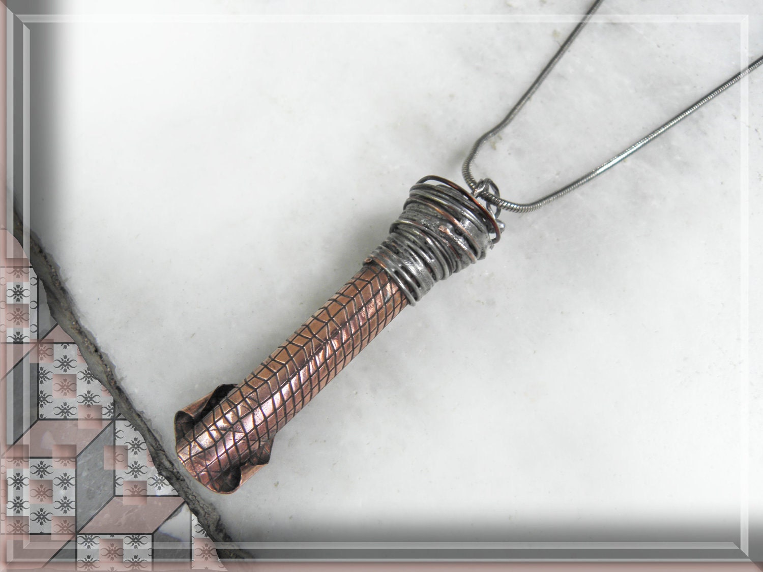 unisex man woman pendant spring gift copper unique