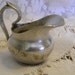 1901 silver Creamer with provenance WWI souvenir