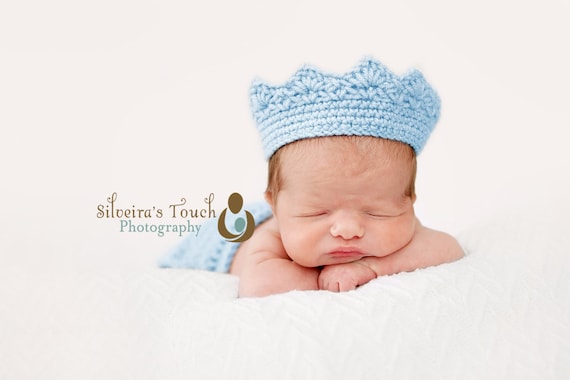 Baby Prince Crown and Diaper Cover