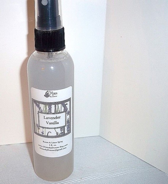 LAVENDER VANILLA room and linen spray by ColumbiaFragrance on Etsy