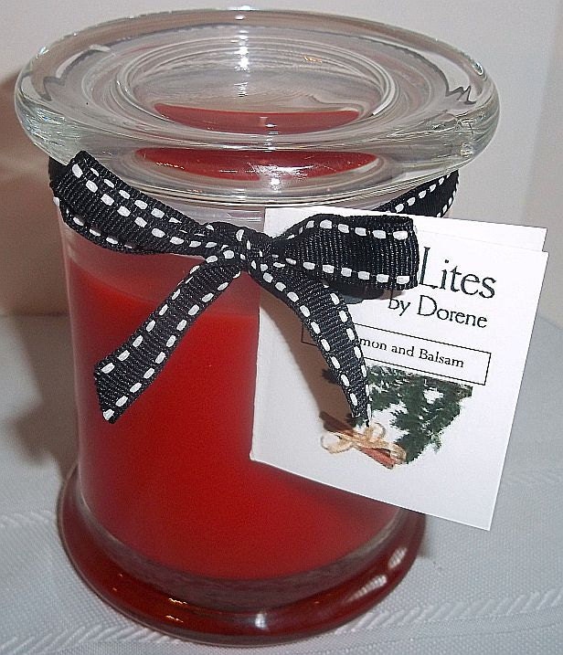 Cinnamon & Balsam fragrance, 12 oz. candle - sale