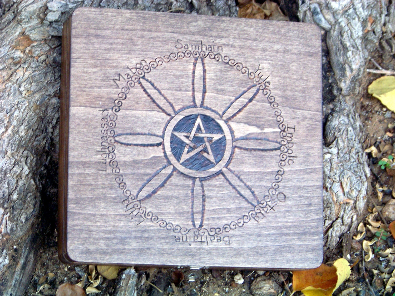 Sabbat Wheel Keepsake Box