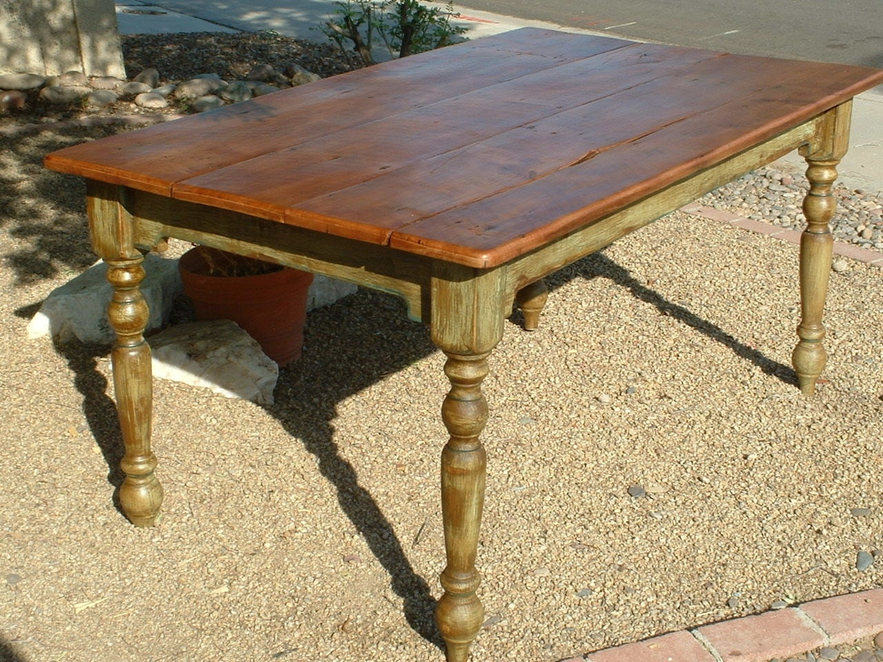 Harvest Plantation Farm Table - Reclaimed Wood