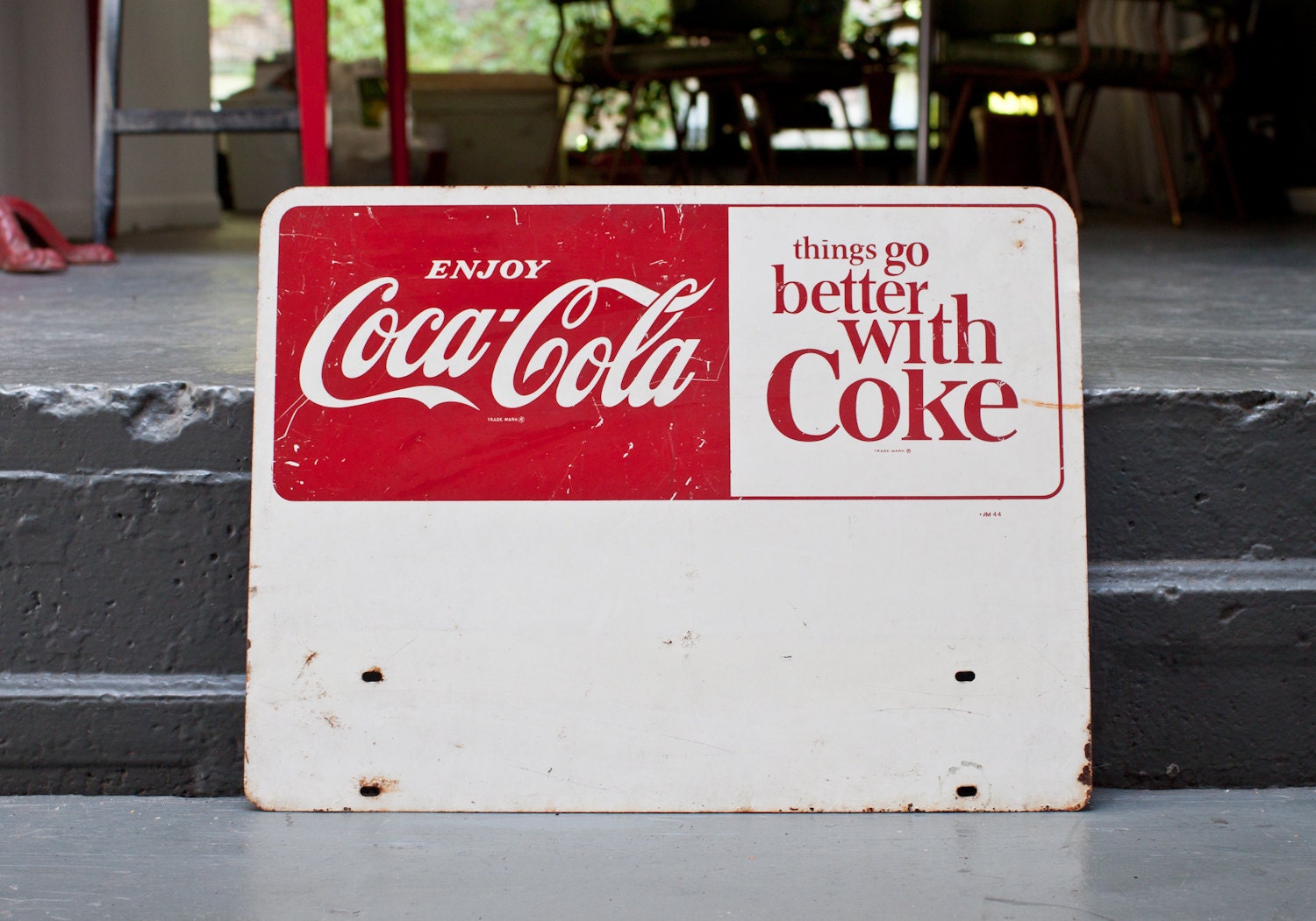 Coke Coca Cola Metal Tin Sign
