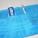 Terrycloth Toothbrush and Paste Travel Pouch in Turquoise...great little gift....free shipping