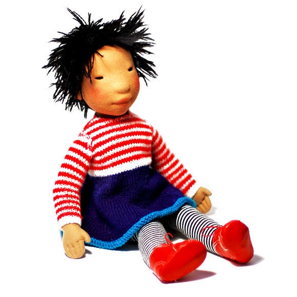 Mitsue - Handmade cloth doll/reserved