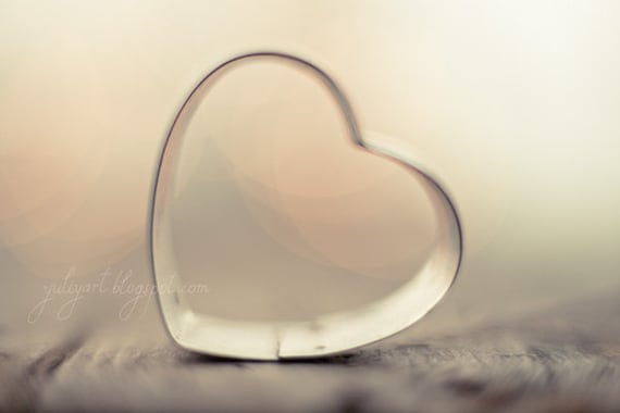 Heart - romantic gift fine art photography print for her him unisex cupid love Eros Amor amour sweetheart darling spouse shabby home decor