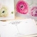 Ranunculus postcards - dreamy flower photography romantic gift for her nursery decor luxury statement pale pink botanical sunshine white