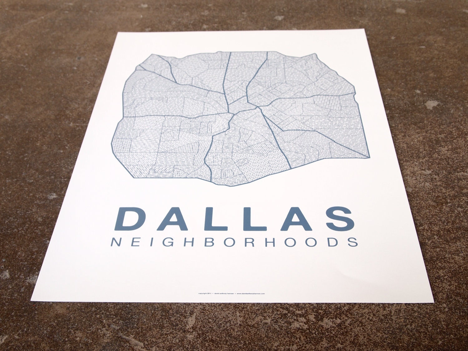 Dallas Neighborhood Map