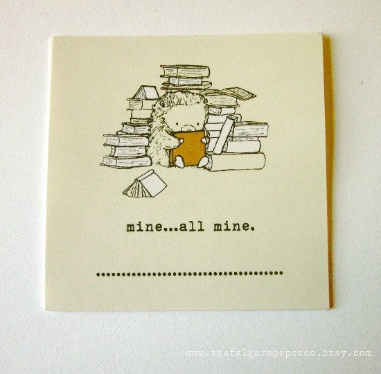 Mine All Mine bookplates