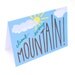 Inspirational Greeting Card with Hand-Lettered Design . Modern Calligraphy and Illustration . Climb Every Mountain . Blank Inside . Single