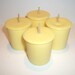Vanilla Bake Scented Soy Votive Candles Set of 4