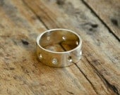 Fine Silver Industrial Ring