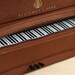 Brown Felt Piano Bag