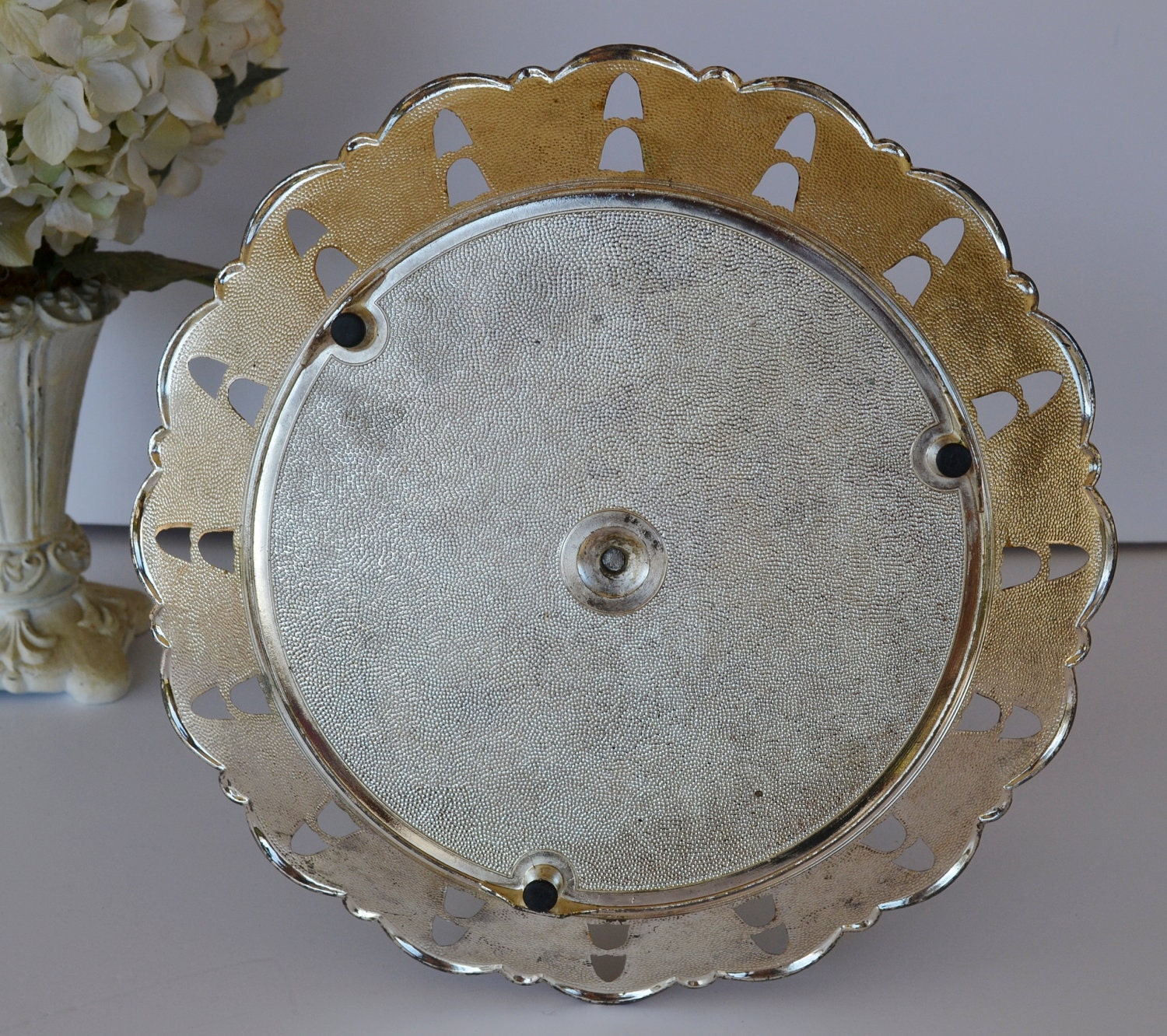 Vintage Cake Stand Vintage Silver Plated Cake Stand Cake Plate
