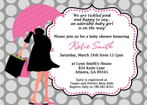 Mod Mom Baby Shower Invitation Il_570xn