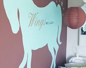 Horse Wall Decal - Horses Give Us... - Many Color Choices