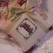 Cross Stitch Pillow Basket of Roses Patchwork Chic Country Shabby Cottage Decor Pillow itsyourcountry