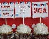 CUSTOM 4th of July Toppers - 4th of July Collection - By BellaGrey Designs Il_170x135