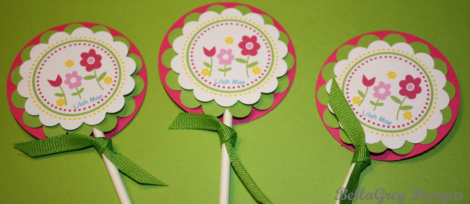 Flower Party Package Spring Sip and See Baby Shower PRINTABLE Il_570xn